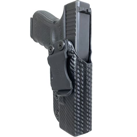 Glock 19 23 32 Iwb Kydex Holster Concealed Carry Holster Black