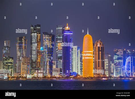 Buildings Burj Doha Qatar Middle East Architecture Center City