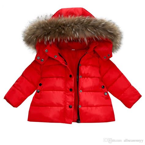Children Down Jackets Coats Spring Winter Jacket For Girls Boys Clothes