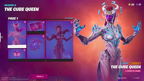 Fortnite Cube Queen Skin How To Unlock Cube Queen Including Obliterator And Islandbane Forms