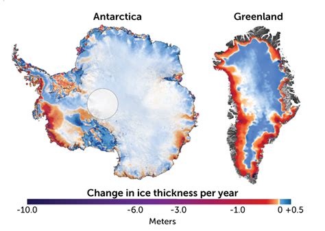 A Groenlândia E A Antártica Estão Ganhando Gelo No Interior Mas Ainda