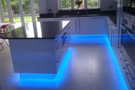 Posts must be about the philips hue lighting system. Blue LED Strip Light Sets For Kitchen Cabinet Counter ...
