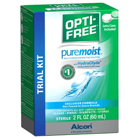 Opti Free Puremoist Multi Purpose Disinfecting Solution Trial Kit