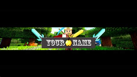 Free Minecraft Youtube Banner Download Youtube