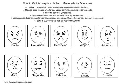 Imagenes De Las Emociones Para Colorear Lores