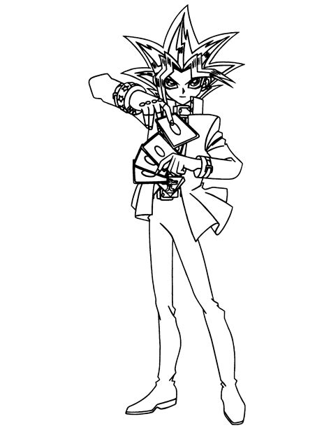 Kleurplaat Yu Gi Oh Tv Series Kleurplaat » Animaatjes.nl