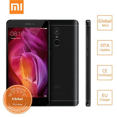 Xiaomi redmi note 4 android smartphone. Global Version Xiaomi Redmi Note 4 3G 3GB 32GB Smartphone ...