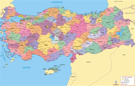 Türkiye iller, ilçeler, mahalle ve köyler haritası, türkiye büyük boy detaylı harita. Türkiye Haritası ve Türkiye Uydu Görüntüleri