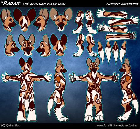 Refsheet For Upcoming Radar Fursuit — Weasyl