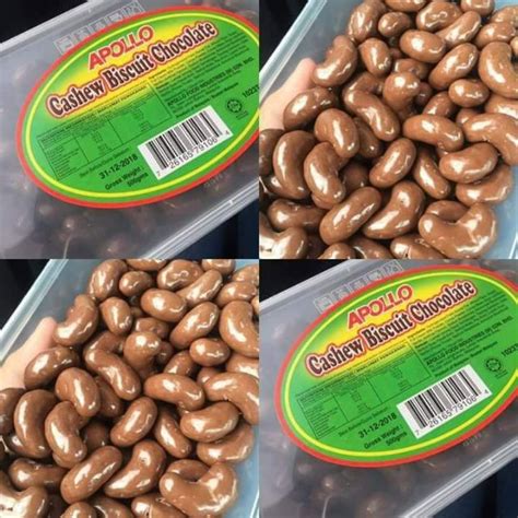 Biskut Coklat Apollo Viral Cashew Biscuit Chocolate Apollo Shopee Malaysia