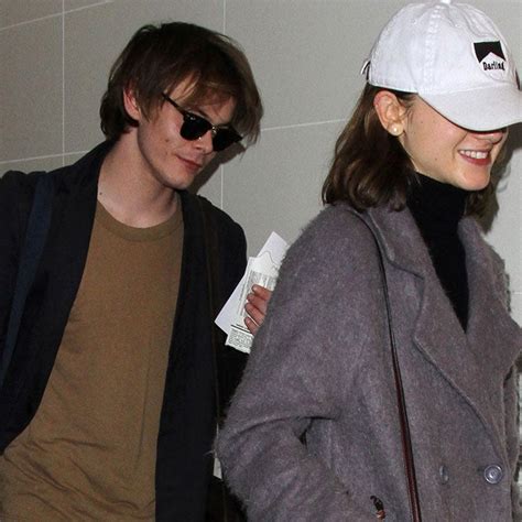 Stranger Things Stars Charlie Heaton And Natalia Dyer Share Headphones And Hold Hands In Paris