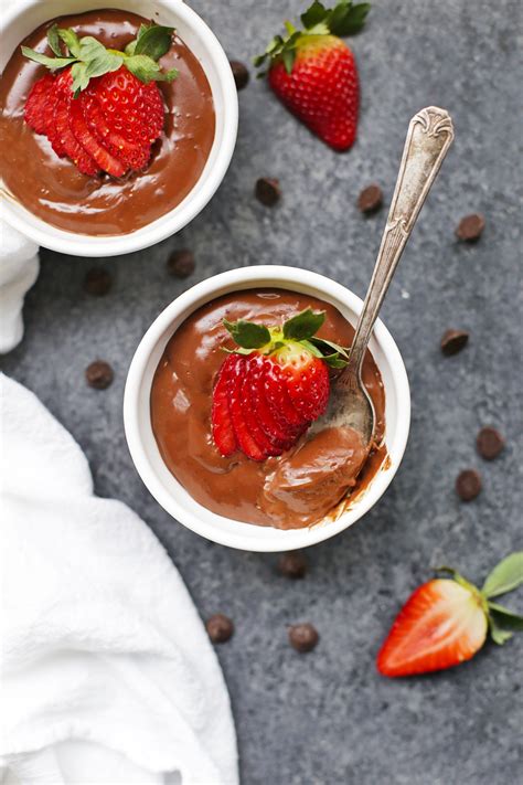 The Best Vegan Chocolate Pudding Paleo Too One Lovely Life