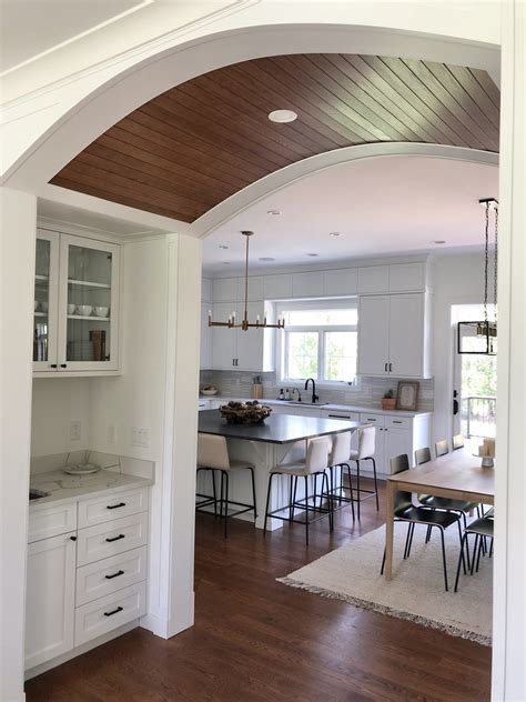 Archway To Kitchen Mark Adler Custom Homes