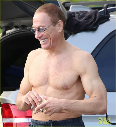 Jean Claude Van Damme Goes Shirtless Still Looks Ripped At 59 Photo 4462027 Shirtless Photos