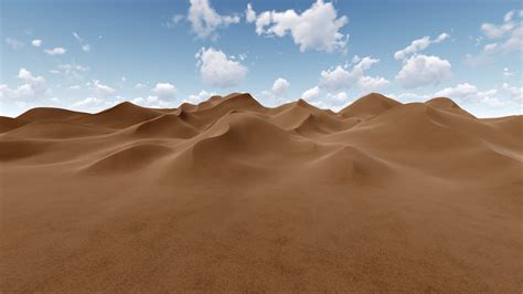 Artstation Sand Dunes 3d Model Fbx Obj Resources