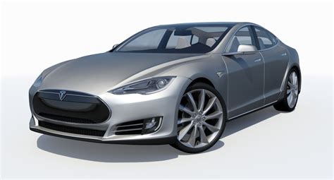3d Tesla S Modelled