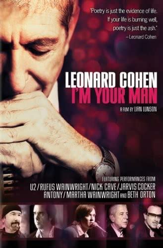 Amazon I M Your Man Ws Sub Dol Leonard Cohen Bono Rufus
