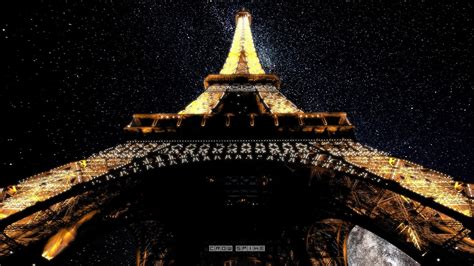 Free Download Paris Eiffel Tower At Night Hd Wallpaper Fullhdwpp Full