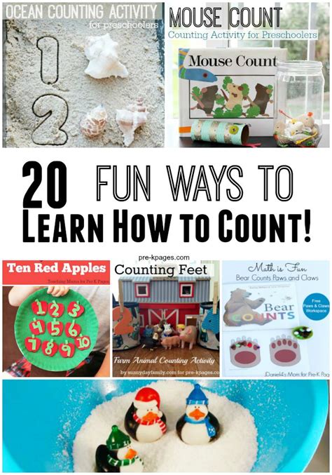 20 Fun Ways To Learn How To Count