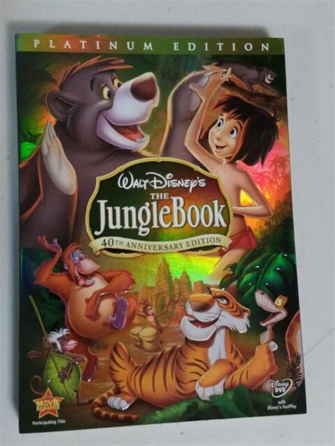 The Jungle Book Dvd 2007 2 Disc Set 40th Anniversary Ebay