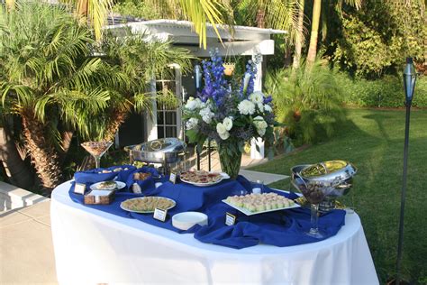 Find anniversary party themes at the lowest price guaranteed. Party. Navy Blue Theme | 45th Wedding Anniversary | Pinterest