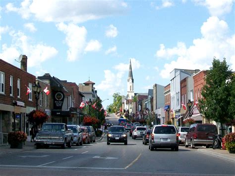 Main Streetnewmarket Ontario Small Town Southern Flickr