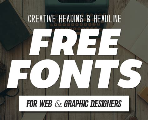 Free Fonts 18 New Fonts For Designers Fonts Graphic Design Junction