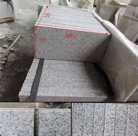 Flamed China Cheap G603 Grey Stone Granite Tile 60x60 Floor Price