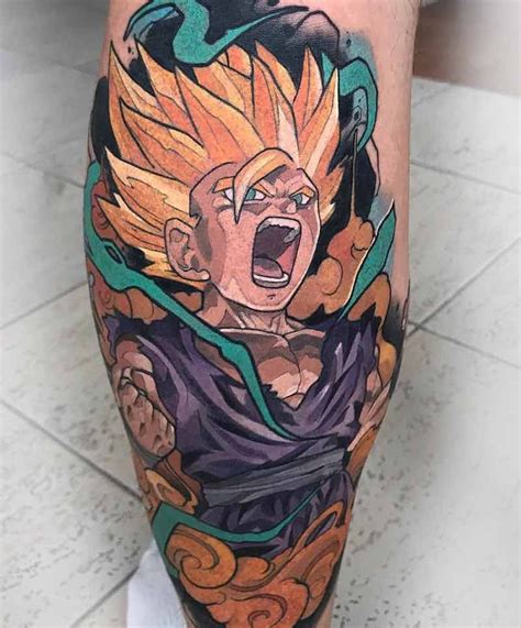 The Very Best Dragon Ball Z Tattoos Z Tattoo Dragon Ball Tattoo