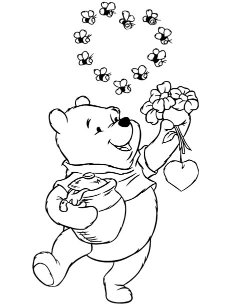 114 winnie the pooh pictures to print and color. Bijen wegdoen en bijen met kleutersymbolen errond : Jij ...