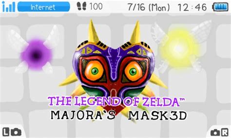 Colors Live Majoras Mask 3d Home Menu By Immortal Avenger