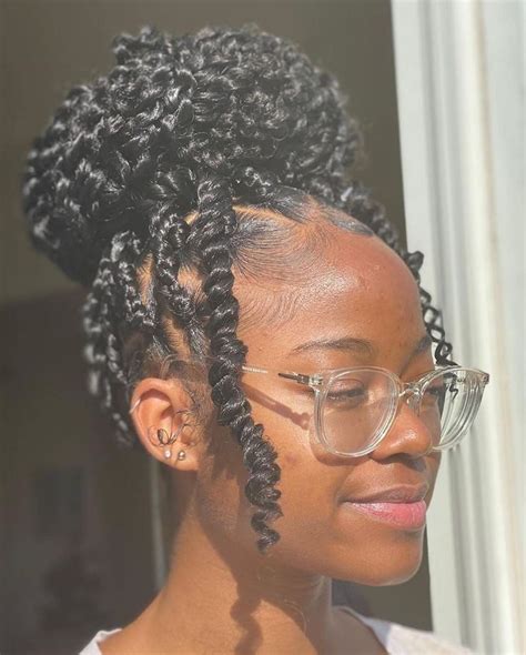 pin by hill on braids in 2020 twist braid hairstyles natural hair styles natural hair tips
