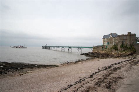 Clevedon Bay Photo Waverley Arriving At Clevedon Pier British