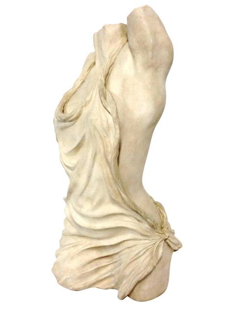 R Hallier Signed And Numbered Limited Edition Female Torso Sculpture