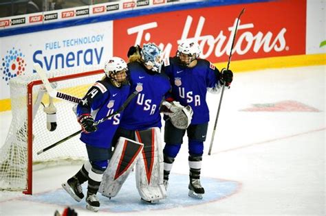 Us Edges Canada 3 2 In Womens Hockey Worlds In Finland Wbal
