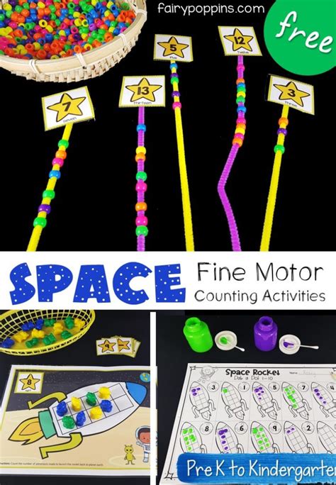 Fun Space Counting Activities For Kids