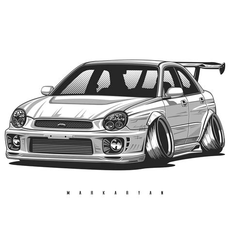 Shop affordable wall art to hang in dorms, bedrooms, offices, or anywhere blank walls aren't welcome. Jdm Car Drawings at PaintingValley.com | Explore ...