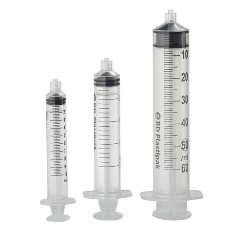 Syringe, medical, 10 ml, Plastipak®, 3-component, lock tip , sterile | Dispolab Nederland