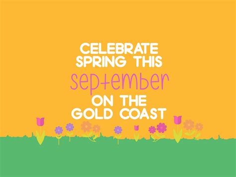 Celebrate Spring This September On The Gold Coast Economy Rental Cars