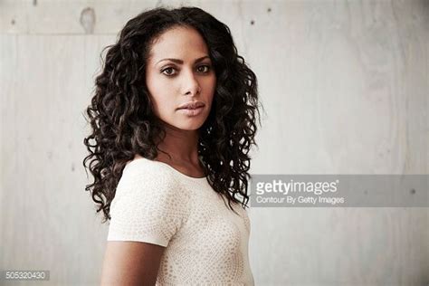 Christina Marie Moses Of Cw S Containment Poses In The Getty Images
