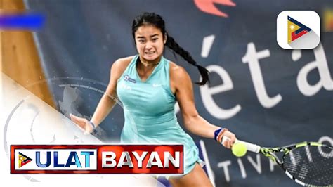 Filipina Tennis Player Alex Eala Bigong Masungkit Ang Kyotec Open Sa Luxembourg