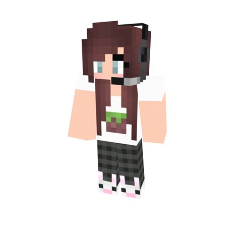 Gamer Girl Minecraft Skin By Minecraftcutie On Deviantart