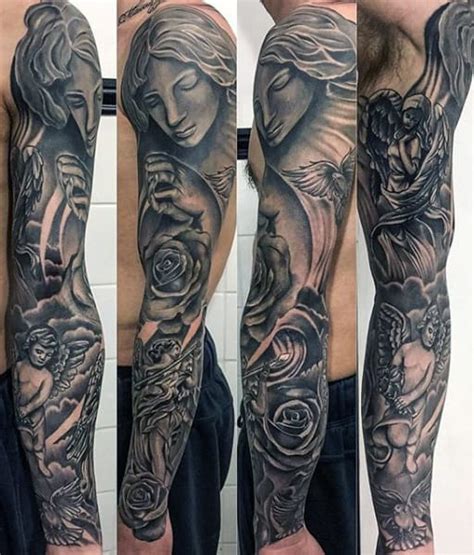 Sleeve Tattoos For Men Religious Religious Tattoos Tattoo Sleeves