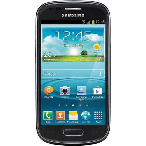 Samsung Galaxy S III Mini VE GT I8200L 8GB I8200L BLACK B H