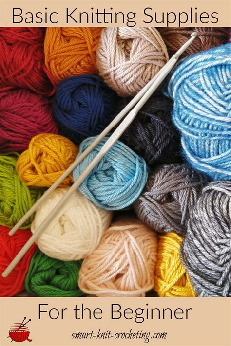 Knitting Supplies: Essentials for the Beginner Knitter