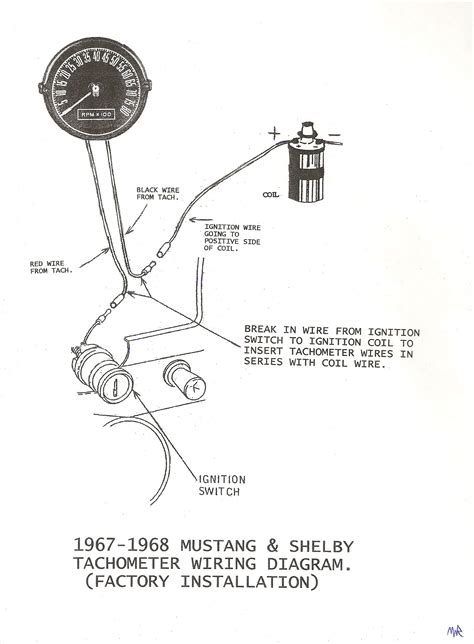 hooking up factory tach in a non-tach car. - Vintage Mustang Forums