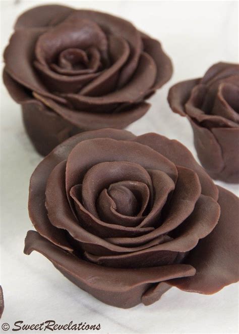 How To Make Chocolate Roses Includes Recipe For Home Made Modeling