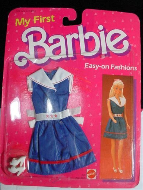 Moc Mattel My First Barbie Fashion 1985 From Fourtyfiftysixty On Ruby Lane
