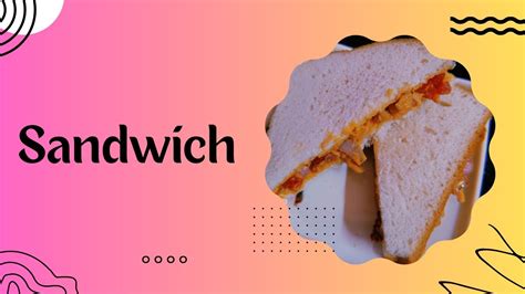 Street Style Sandwich 🥪 Foodmania Youtube