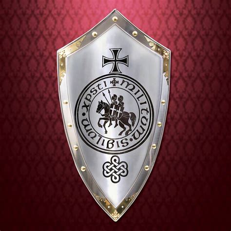 Knights Templar Shield Marto Shield Museum Replicas